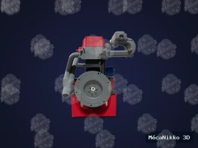 Moteur 4 cylindres fonctionnel — photo 10 sur 12