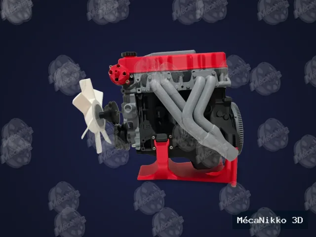 Moteur 4 cylindres fonctionnel — photo 1 sur 12