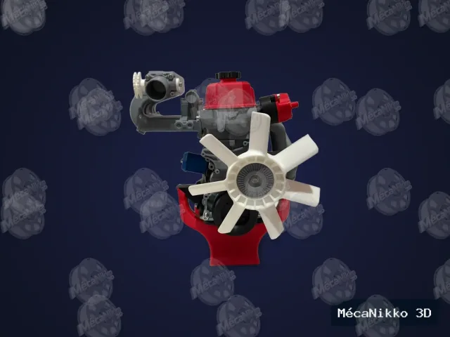 Moteur 4 cylindres fonctionnel — photo 3 sur 12